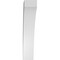 Ekena Millwork 3 1/2-in. W x 10-in. D x 18-in. H Thorton Architectural Grade PVC Knee Brace BRCP035X10X18THR - alternate 6